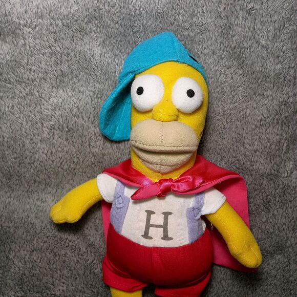 Universal Studios Exclusive Homer Simpson Plush Doll The Simpsons Mascot Stuffed - Picture 13 of 16